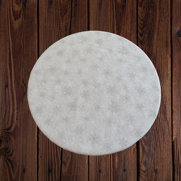 Kitchenaid Bowl Cover, Reversible  Christmas Holly, Cardinals and Snowflakes - Picture 8 of 8